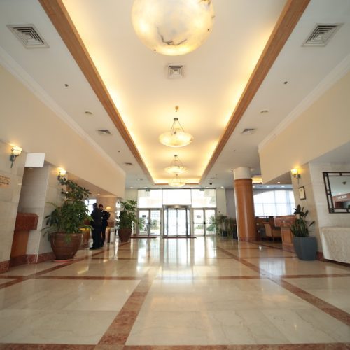 Hotel Plaza Nof HaGalil lobby